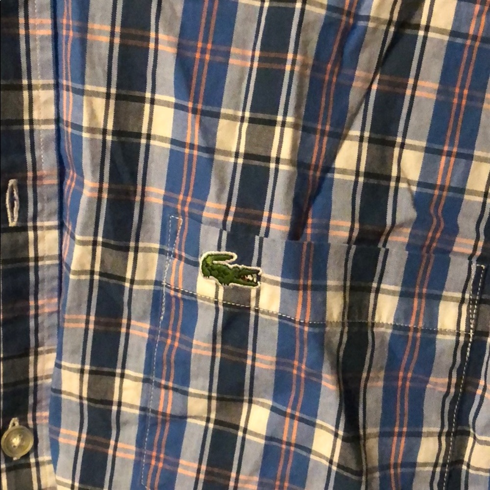 Men’s LACOSTE shirt   Excellent condition.